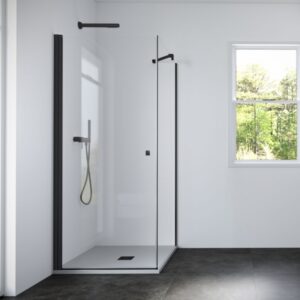 Mampara de ducha de 1 puerta batiente PROFILTEK Hada Plus HP-310 para lateral