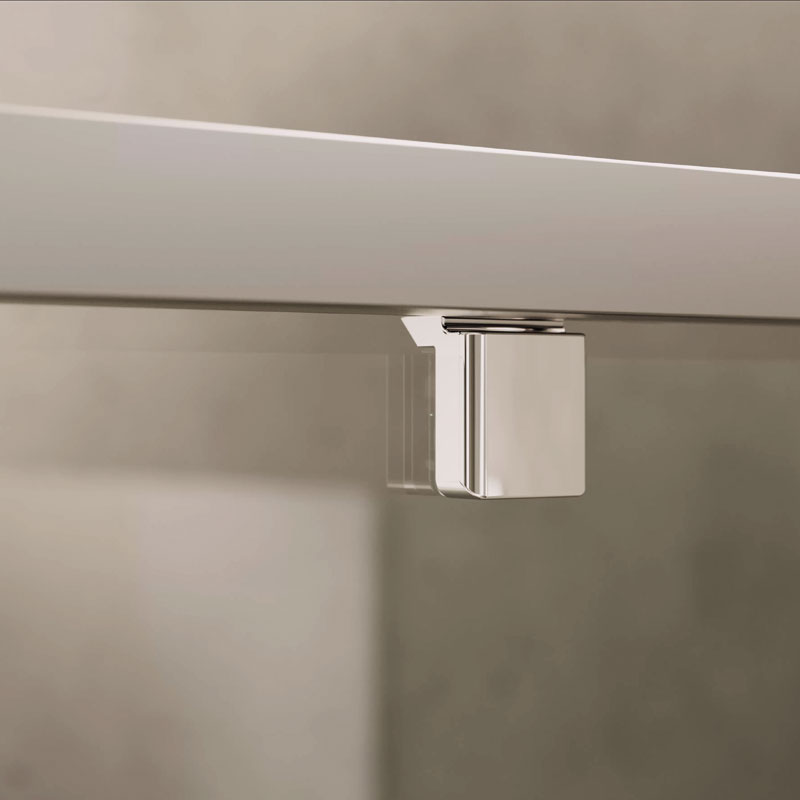 Mampara de ducha de 1 puerta batiente PROFILTEK Serena SE-310 5 PROFILTEK Serena SE-310: SE pivote