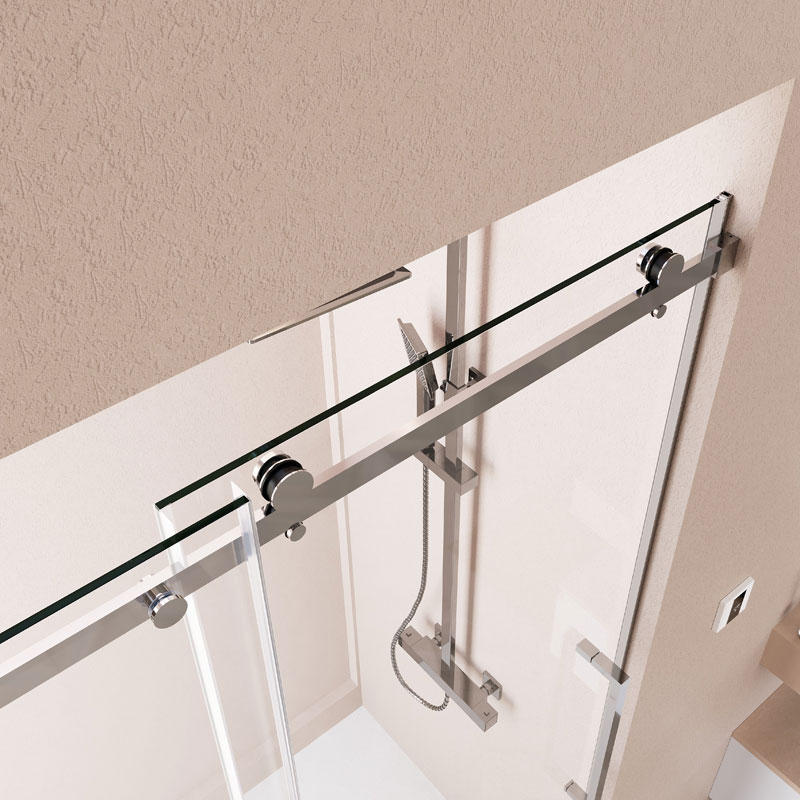 Mampara de ducha de 1 puerta corredera y 1 Fijo TORVISCO Blois 2 Mampara de ducha de 1 puerta corredera y 1 Fijo TORVISCO Blois