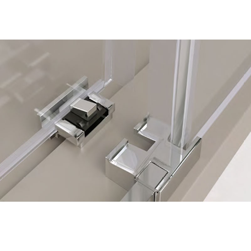 Mampara de ducha de 1 puerta corredera y 1 Fijo TORVISCO Blois 7 Mampara de ducha de 1 puerta corredera y 1 Fijo TORVISCO Blois