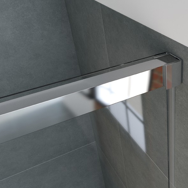 Mampara de bañera de puertas correderas PROFILTEK Hit HI-125 2 Mampara de bañera de puertas correderas PROFILTEK Hit HI-125