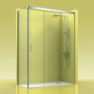 Mampara de ducha de puertas correderas CT/FDC420, modelo CT FDC420