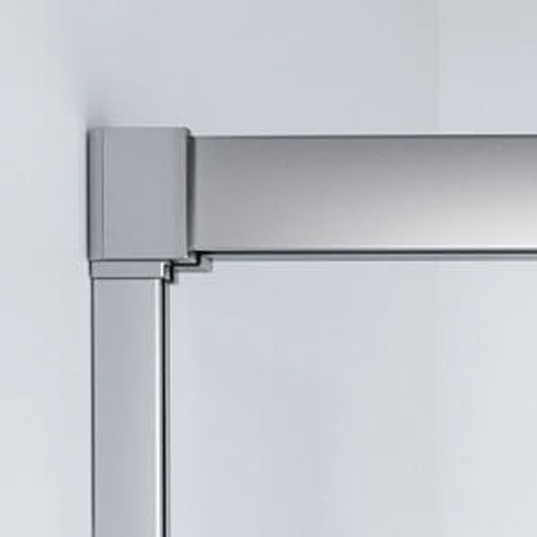 Mampara de ducha de 1 puerta corredera y 1 Fijo PROFILTEK Hit HI-250 10 Mampara de ducha de 1 puerta corredera y 1 Fijo PROFILTEK Hit HI-250