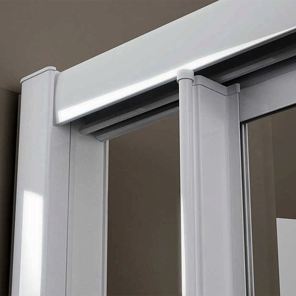 Mampara de bañera de puertas correderas LT/FC300 2 Mampara de bañera de puertas correderas LT/FC300, modelo LT FC300