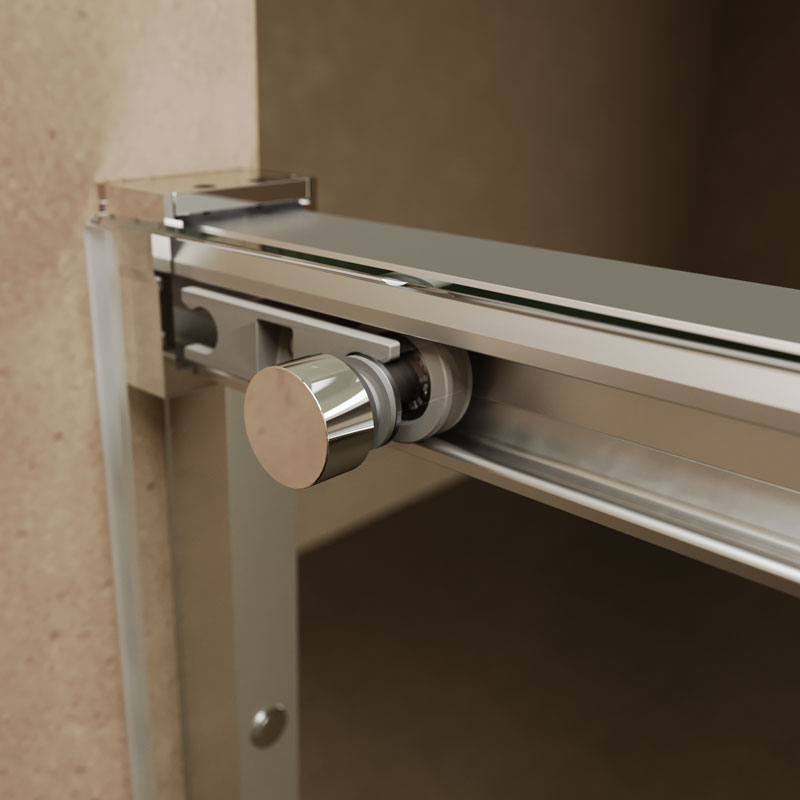 Mampara de ducha de 2 puertas correderas y 2 fijos PROFILTEK Salma SA-325 4 Caracteristicas para mampara de ducha