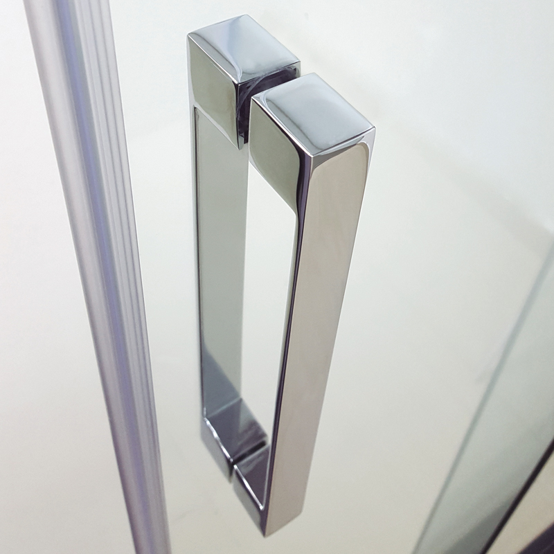 Mampara de ducha en esquina de puertas correderas GME Prestige Titan Vertice 5 Tirador para mampara de ducha
