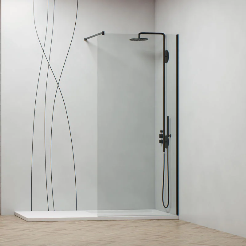 Hidroglass Kabul Black Transparente