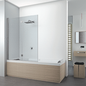 Mampara de bañera de hojas plegables RF/PL500, modelo RF PL500