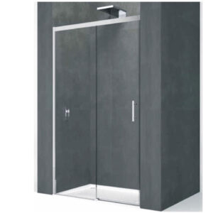 Mampara de ducha de 1 puerta corredera y 1 Fijo NOVELLINI Kali PH