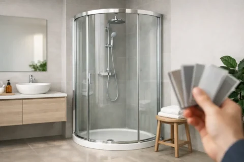Cómo elegir mampara circular puertas correderas