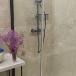 Mampara de ducha de 1 puerta corredera y 1 Fijo PROFILTEK Salma Plus SA-810 photo review