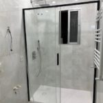 Mampara de ducha de 1 puerta corredera y 1 Fijo GME Twenty Black photo review