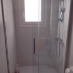 Mampara de ducha de 1 puerta corredera y 1 Fijo KASSANDRA Luna LU 102 photo review