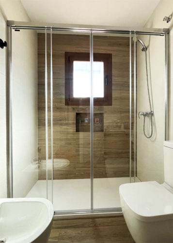 Click to view full screen Mampara de ducha de 2 puertas correderas y 2 fijos DUSCHOLUX D1 Mode Ducha 2 Fijos / 2 Correderas photo review