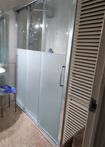 Click to view full screen Mampara de ducha de puertas correderas JV/FDC490 photo review