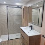 Mampara fija de ducha KASSANDRA Fresh FR 103 Negro photo review