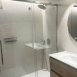 Mampara de ducha de 1 puerta corredera y 1 Fijo PROFILTEK Salma Plus SA-810 photo review